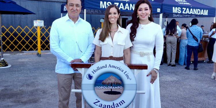 Topolobampo recibe al crucero Zaandam; se esperan lleguen a Sinaloa 124 cruceros este 2025