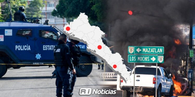 Por cinco años consecutivos Culiacán, Mazatlán y Ahome concentran la inseguridad estatal