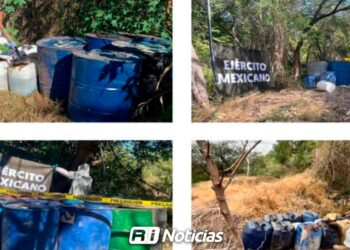 Aseguran seis centros de químicos en Sinaloa: Decomisan más de 7,000 litros de sustancias
