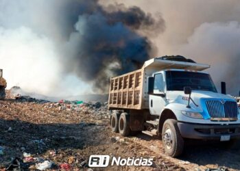 Controlan incendio en el basurón de Culiacán tras siete horas de combate; no se reportan lesionados