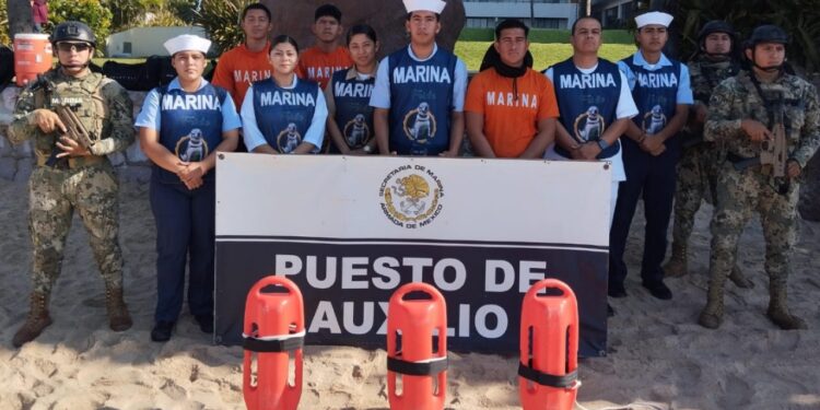 Inicia Plan Marina “Operación Salvavidas Invierno 2025”, en Mazatlán, Sinaloa