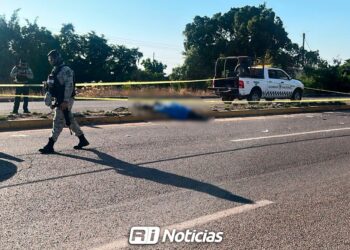 Hombre pierde la vida al ser atropellado en Los Ramos, Culiacán