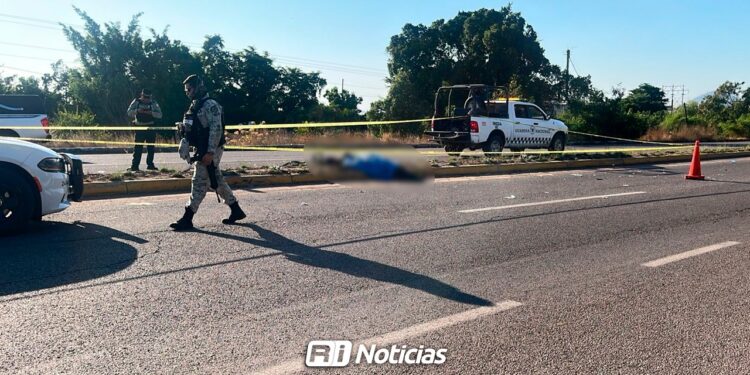 Hombre pierde la vida al ser atropellado en Los Ramos, Culiacán