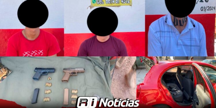 Capturan a tres civiles armados tras hallazgo de una persona sin vida en Culiacán