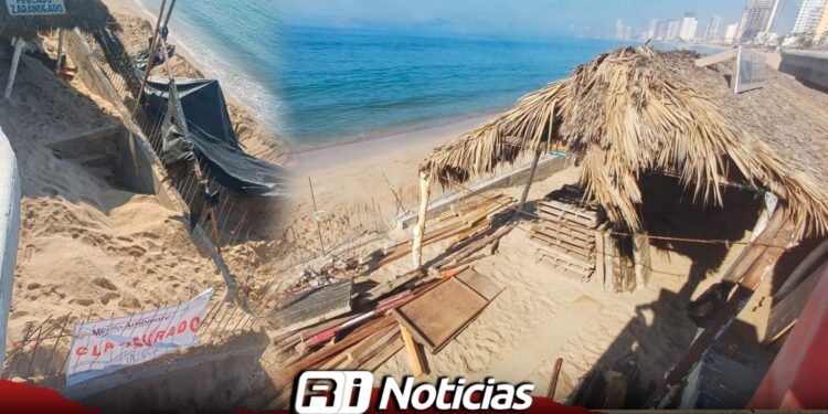 Incumplimiento de concesiones federales deriva en clausura de obras en playas de Mazatlán