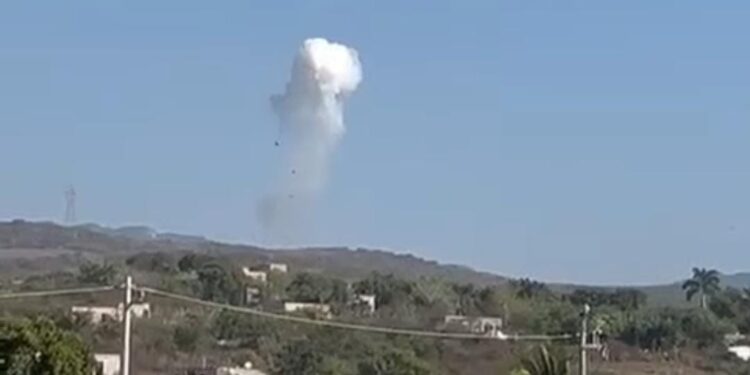 Reportan disparos de arma de fuego y detonaciones de explosivos en Escuinapa