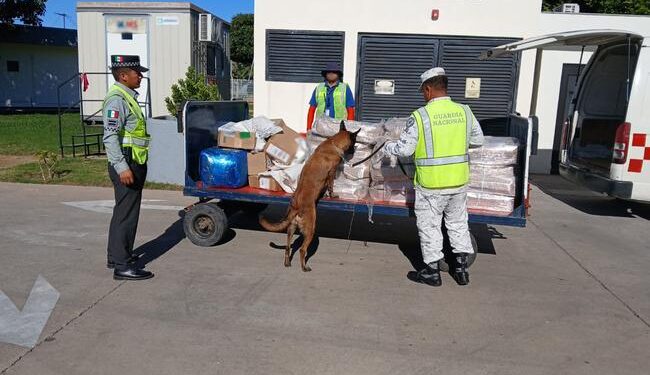 Guardia Nacional realiza recorridos de proximidad en aeropuertos de Sinaloa