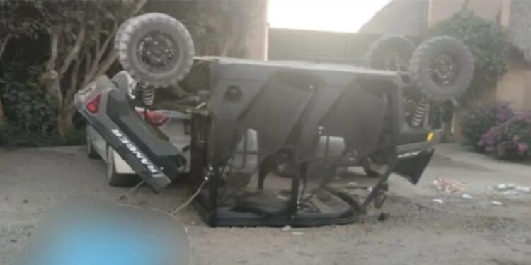 Muere joven mujer de 20 años en volcadura de Razer zona de Cerritos, en Mazatlán