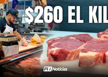 Carne alcanza precios de hasta $260 el kilo en Mazatlán por Año Nuevo