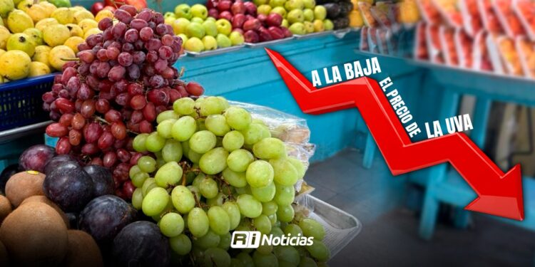Uva bajó de $200 hasta $120 el kilogramo previo a Año Nuevo en Mazatlán