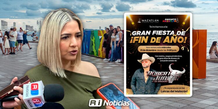 Gobierno de Mazatlán destina un millón de pesos para el gran festejo de fin de año
