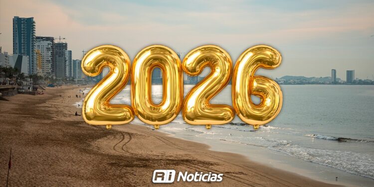 Mazatlán inicia el 2026 con clima templado y cielo mayormente nublado