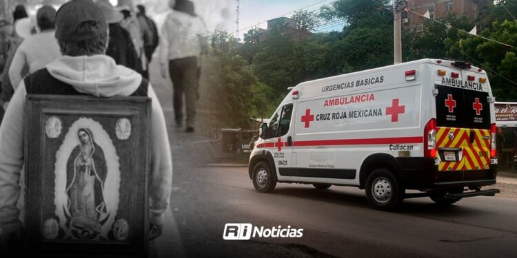 Peregrino rumbo a La Lomita es embestido en la sindicatura de Sanalona