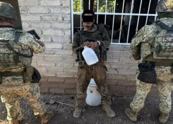 Detienen a cuatro hombres armados en Escuinapa; hay dos menores de edad