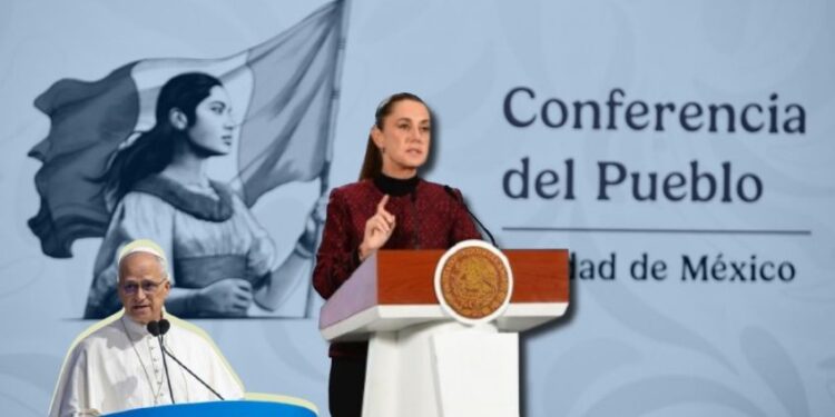 Claudia Sheinbaum Pardo busca una llamada con el Papa León XIV