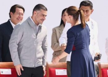 “Reafirmamos nuestro compromiso de trabajar por un país con seguridad”, dice Omar García Harfuch en mitin de Sheinbaum