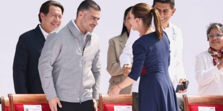 “Reafirmamos nuestro compromiso de trabajar por un país con seguridad”, dice Omar García Harfuch en mitin de Sheinbaum