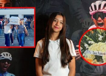 Despiden a Jade Romero Peña, promesa del ciclismo mexicano que murió a los 14 años