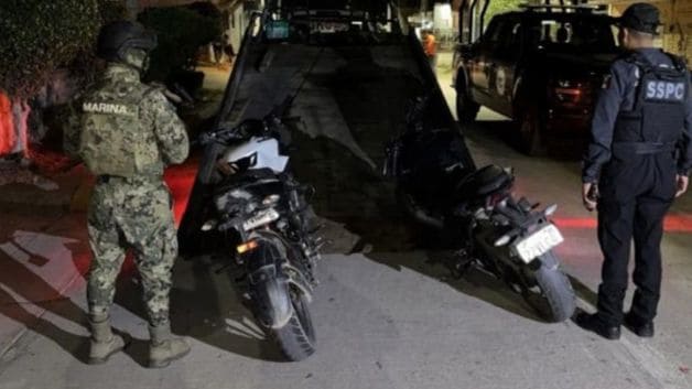 Secretaría de Marina recupera cuatro motocicletas en diferentes puntos de Mazatlán