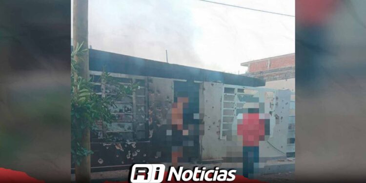 Ataque armado deja dos muertos y una vivienda incendiada en Villa Unión