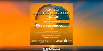 Instalan módulos para venta de boletos de acceso a Olas Altas