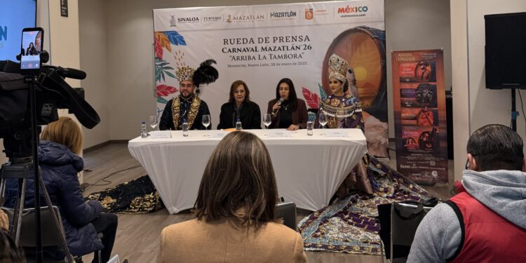 Promociona Sectur el Carnaval de Mazatlán por diversas ciudades del país