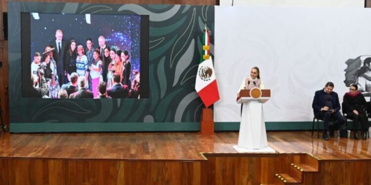 Claudia Sheinbaum destaca alivio de tensión con España: “Están con los pueblos originarios”