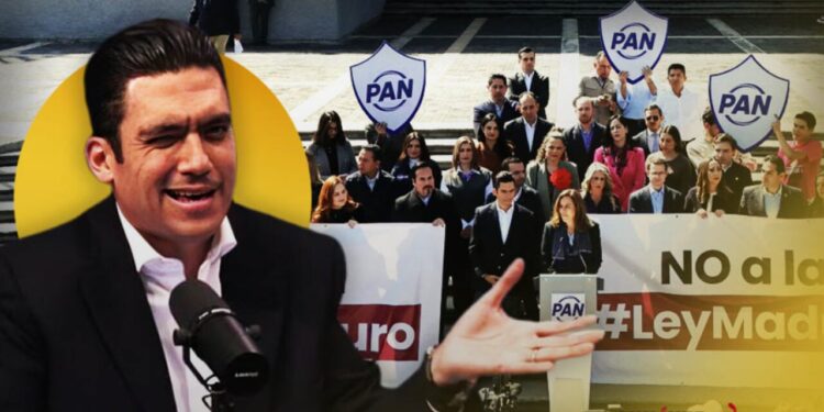 PAN se planta afuera del INE y propone cambios a reforma electoral