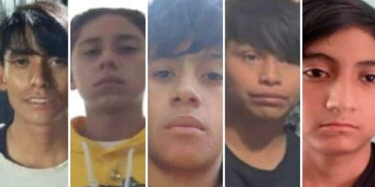 Reportan la desaparición de cinco adolescentes en Jalisco