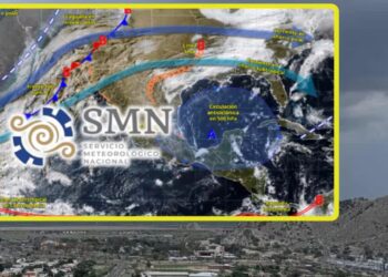 Frente frío 27 y masa de aire polar ‘congelarán’ estas ciudades mañana jueves y viernes con fuertes lluvias, temperaturas mínimas de hasta -15°C, heladas y vientos de hasta 90 km/h