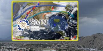 Frente frío 27 y masa de aire polar ‘congelarán’ estas ciudades mañana jueves y viernes con fuertes lluvias, temperaturas mínimas de hasta -15°C, heladas y vientos de hasta 90 km/h