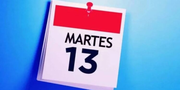 Hoy es martes 13, ¿Es de mala suerte?