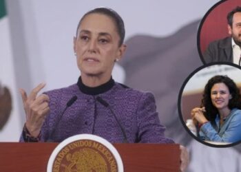 Sheinbaum se reunió con Luisa María Alcalde y Andy Beltrán en Palacio Nacional: “Quisieron informarme qué están haciendo”