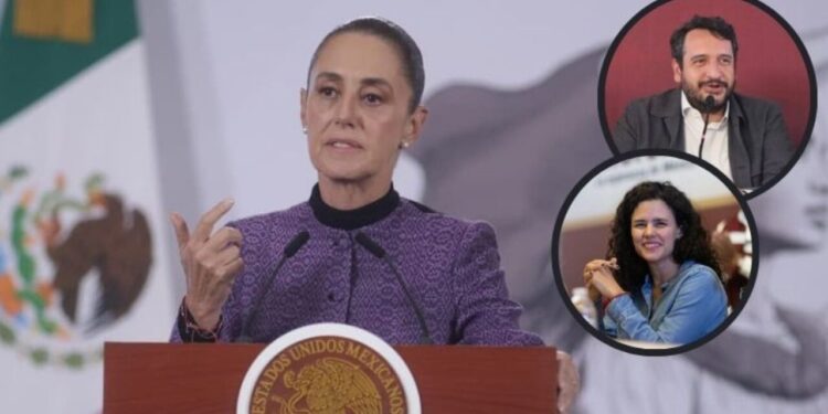 Sheinbaum se reunió con Luisa María Alcalde y Andy Beltrán en Palacio Nacional: “Quisieron informarme qué están haciendo”