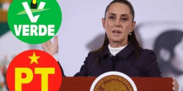 Confía Sheinbaum en que PVEM y PT se sumen a iniciativa de la Reforma Electoral