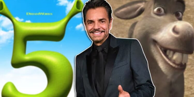 Eugenio Derbez confirma su regreso como Burro en “Shrek 5” tras acuerdo con la producción