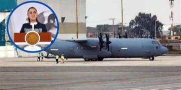 Avión de Estados Unidos tenía autorización desde octubre, aclara Sheinbaum