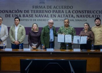 Dona Gobierno del Estado terreno adicional en Nuevo Altata para la construcción de un Sector Naval de la Secretaría de Marina