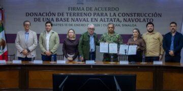 Dona Gobierno del Estado terreno adicional en Nuevo Altata para la construcción de un Sector Naval de la Secretaría de Marina