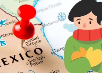 Lluvias fuertes, frío y vientos intensos marcan el clima en México este 14 de enero