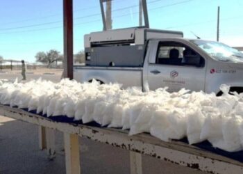 Aseguran vehículo con 212 kg de metanfetamina en Sonora, informa Omar García Harfuch