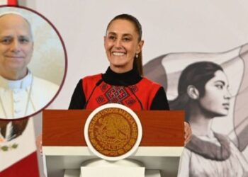 Prevé Sheinbaum visita del Papa León XIV a México en 2026: “Esperamos recibirlo este año”