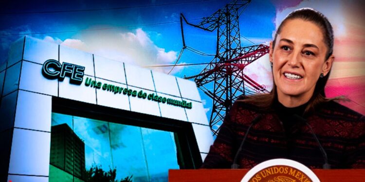 Sheinbaum asegura que CFE trabaja en plan de contingencia por tormenta invernal en norte de México