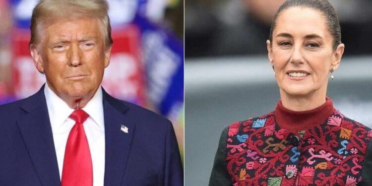 Sheinbaum y Trump se reunirían por temas del Mundial y revisión de T-MEC