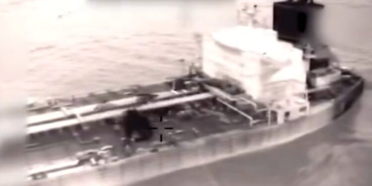 Estados Unidos intercepta otro buque petrolero en el Caribe