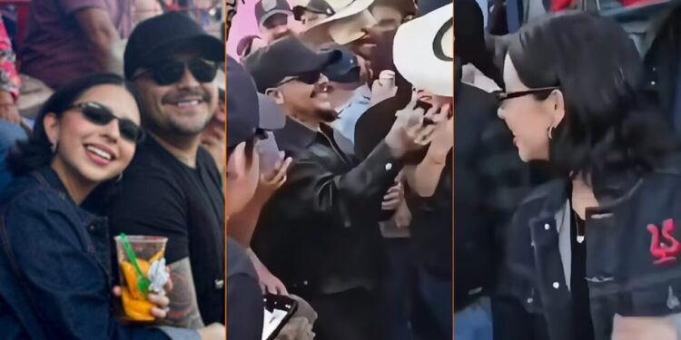 Fans se abalanzan sobre Nodal e ignoran a Ángela Aguilar en Zacatecas, tierra de su Dinastía