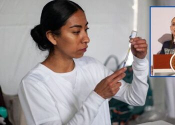 Hay suficientes vacunas para sarampión: Sheinbaum