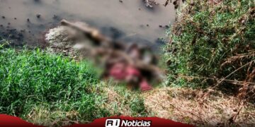 Localizan restos humanos en canal cercano a empresa ganadera de Culiacán