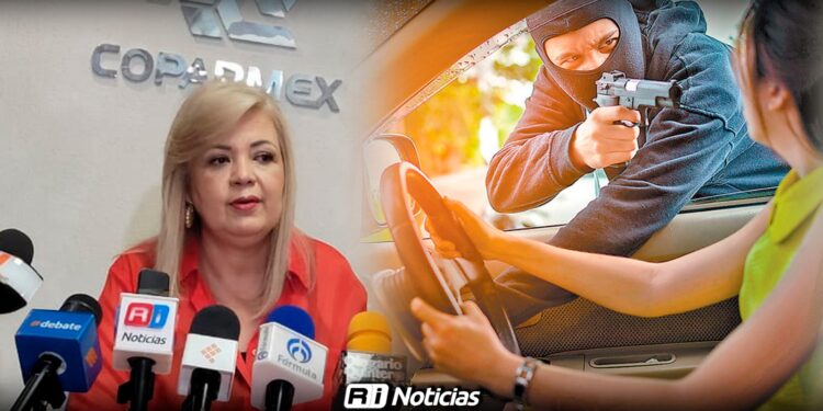 Coparmex alerta por robo de vehículos y exige respuestas inmediatas