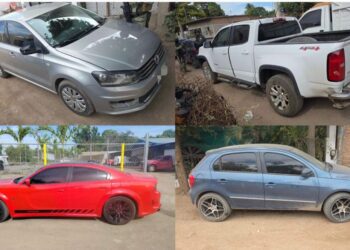 Recuperan nueve vehículos robados durante operativo interinstitucional en Culiacán